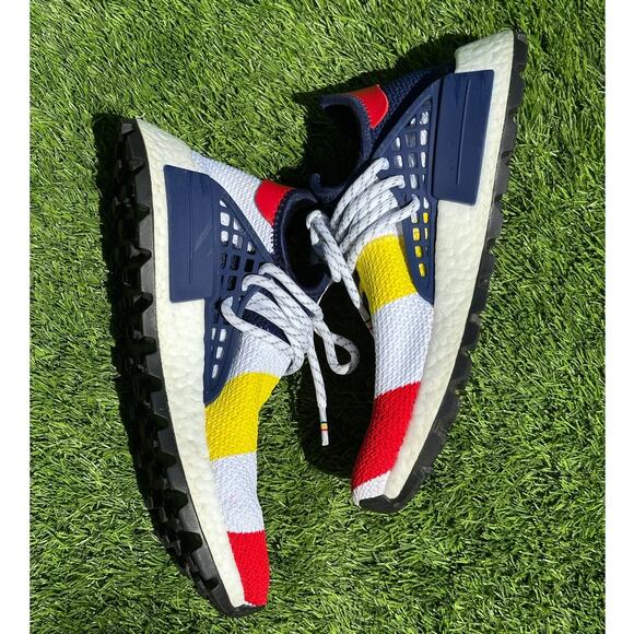 Adidas NMD Human race  Billionaire Boys Club "HEART/MIND" sneakers Men’s Sz 5.5 - Picture 9 of 12